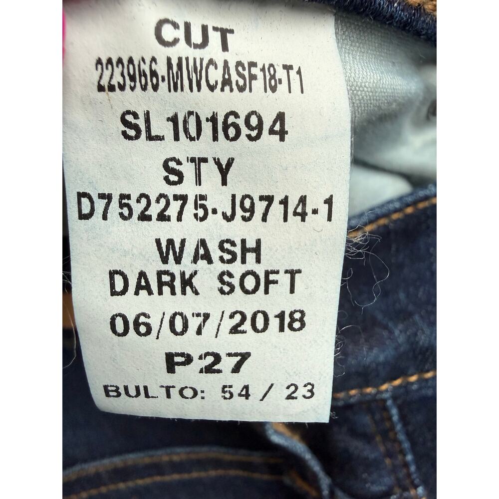Caslon Dark Wash Skinny Jeans NWOT Size 27 - Picture 4 of 7